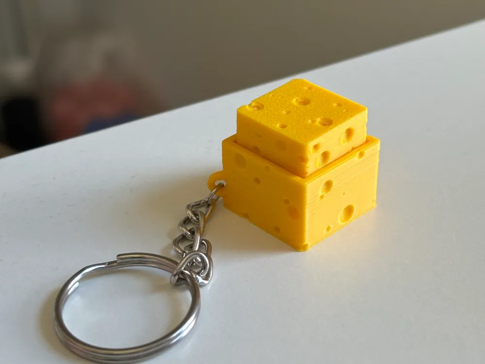 Chaveiro Queijo Suíço